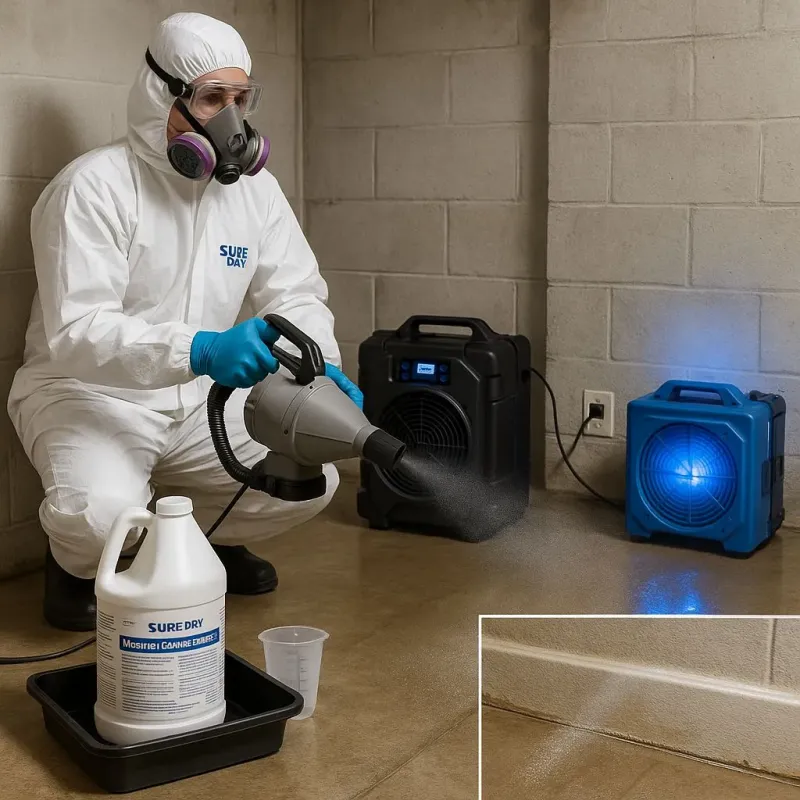 Sanitization and Odor Removal process in New Palestine, IN
