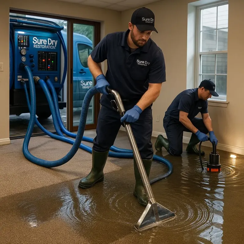 Water Extraction and Removal process in New Palestine, IN